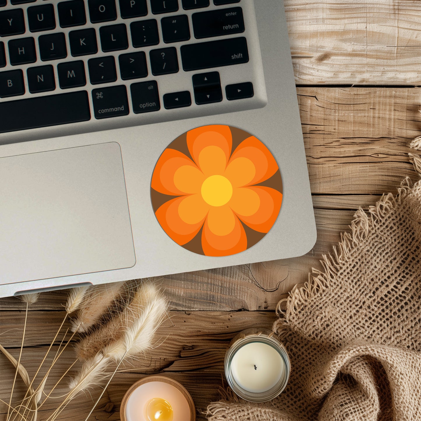 Flower sticker
