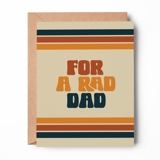For A Rad Dad Card