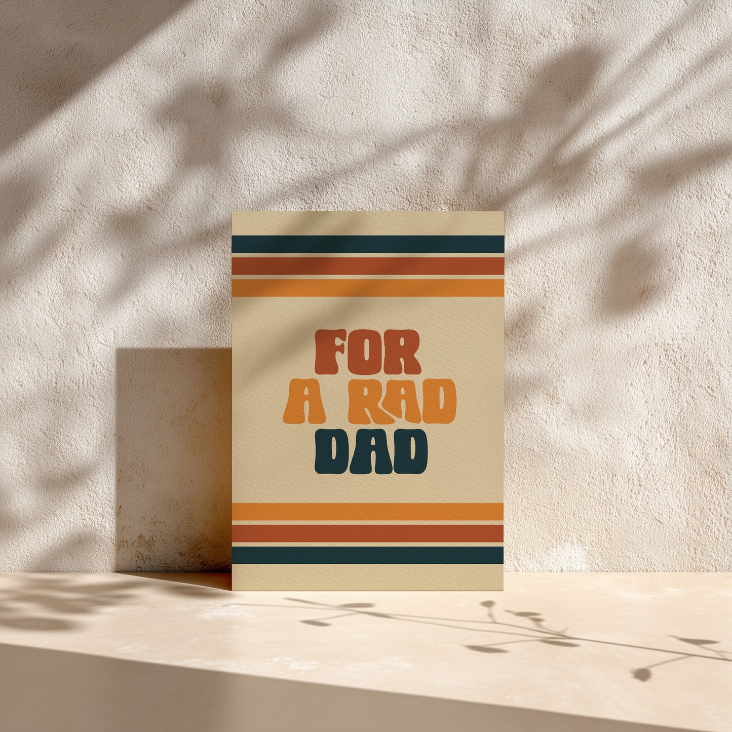 For A Rad Dad Card