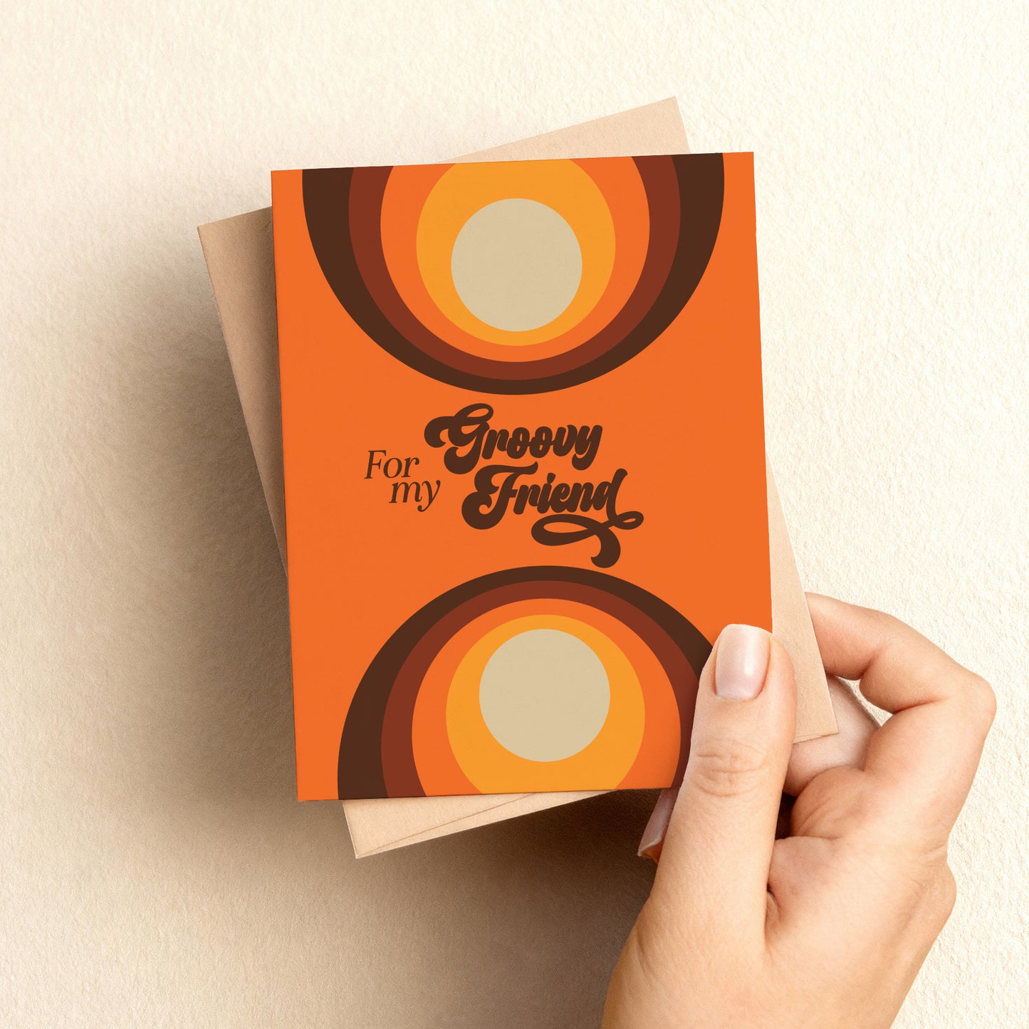 For A Groovy Friend Card
