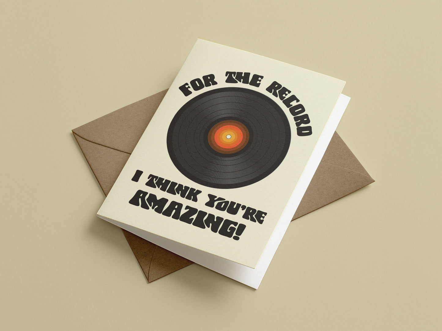 For The Record Card