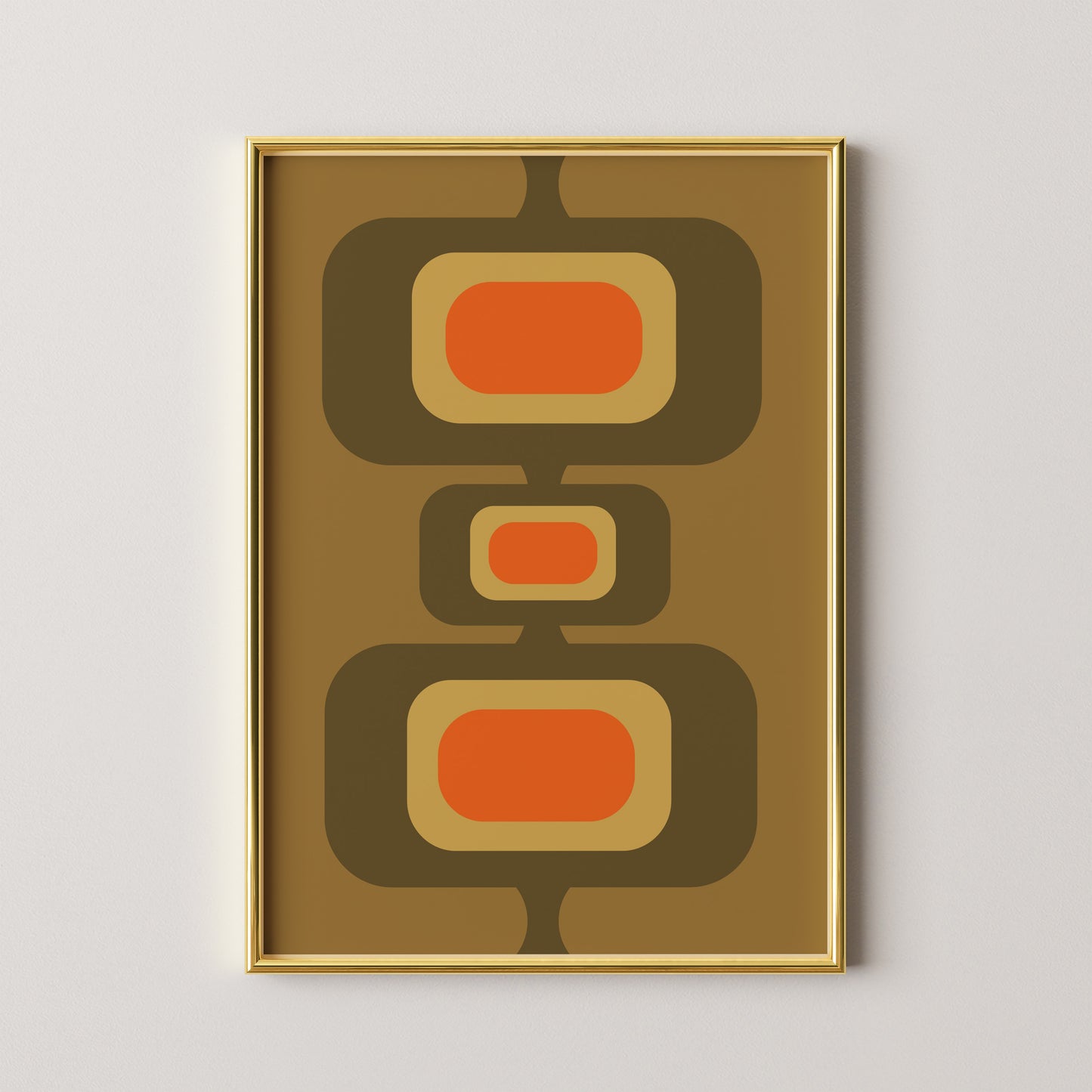 Green and Orange Rectangles