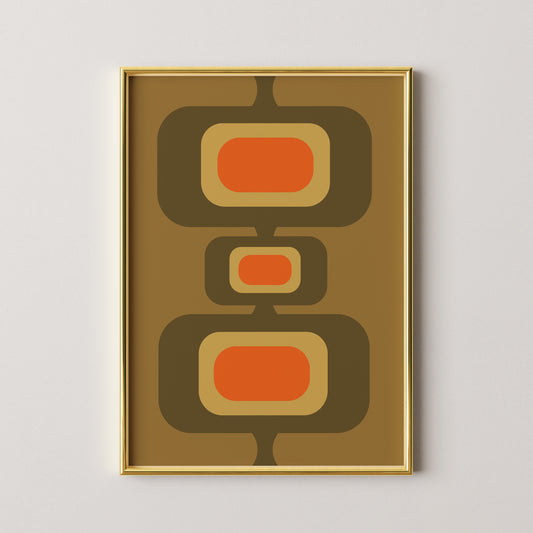 Green and Orange Rectangles
