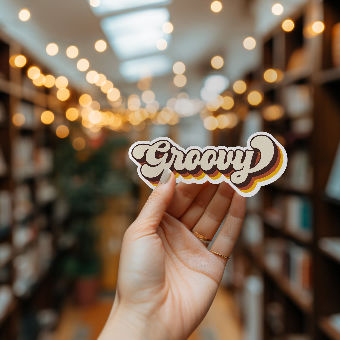Groovy Sticker