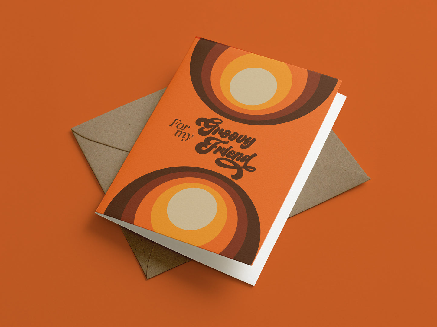 For A Groovy Friend Card