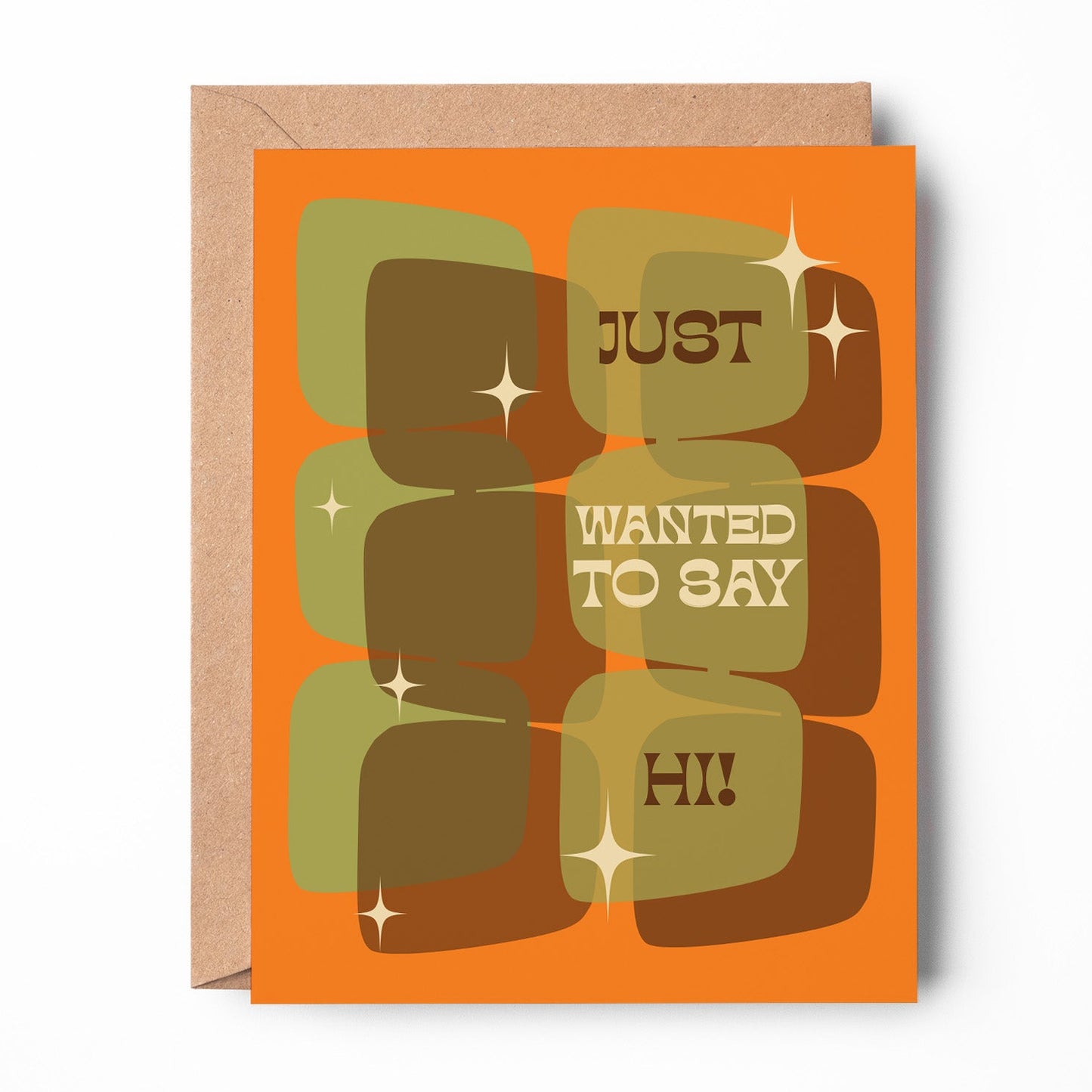 Just Wanted To Say Hi Card