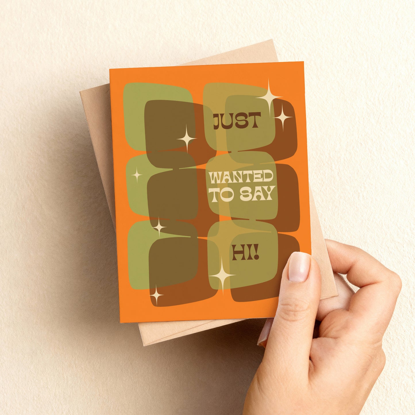 Just Wanted To Say Hi Card