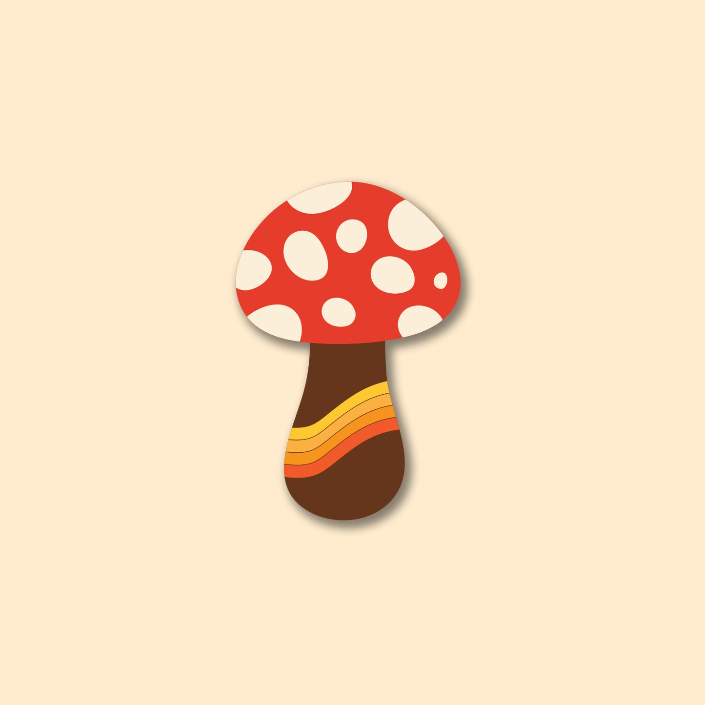Mushroom Sticker