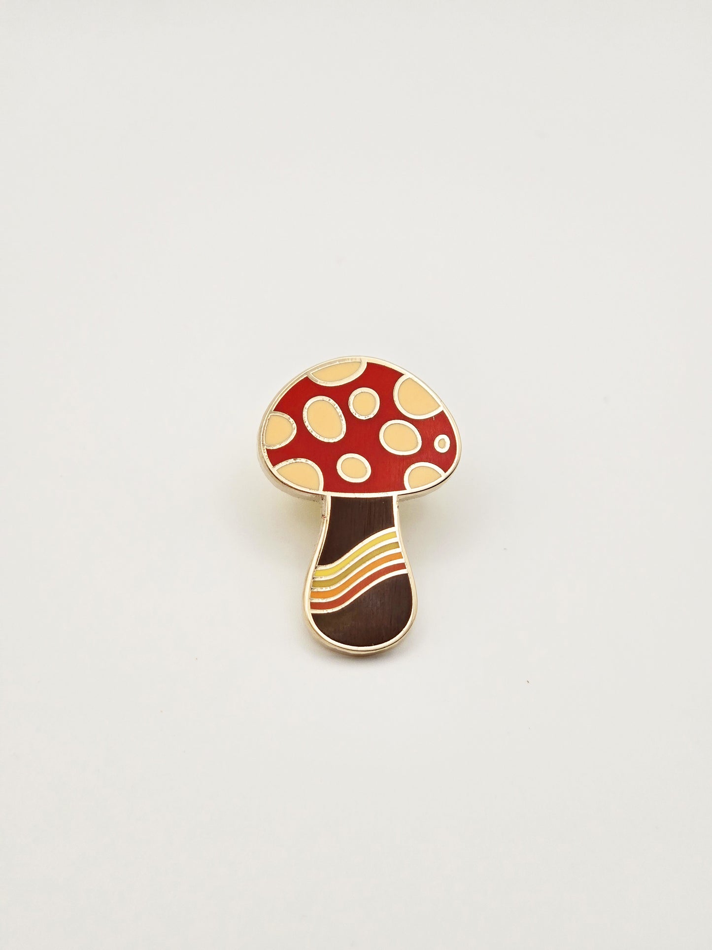 Mushroom Enamel Pin