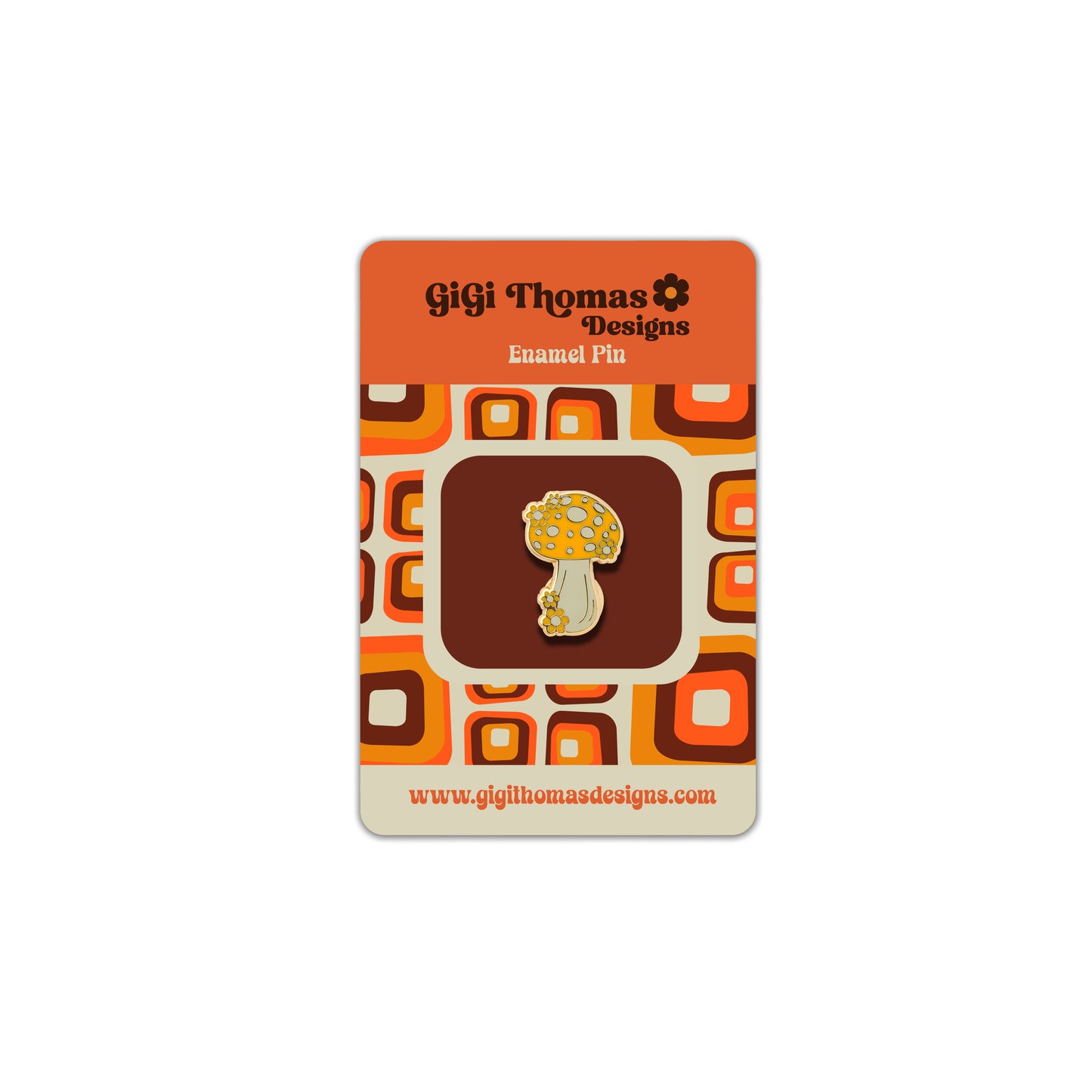 Mushroom Pin