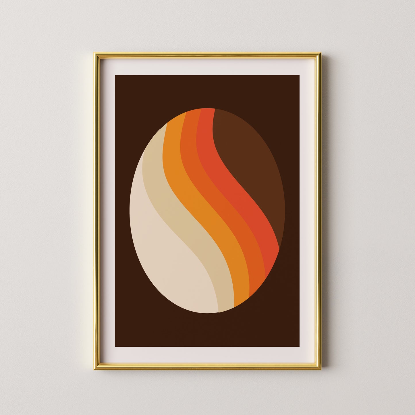 Oval Print