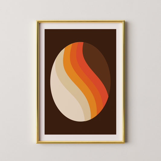 Oval Print