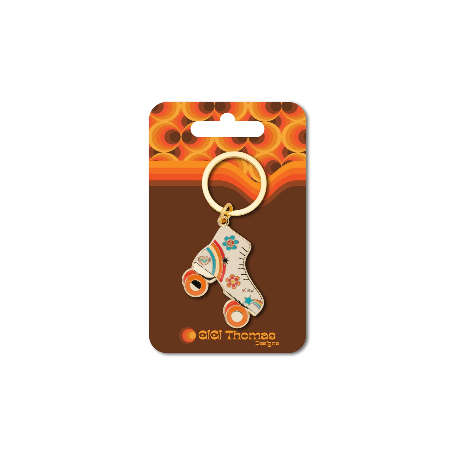 Roller Skate Keychain