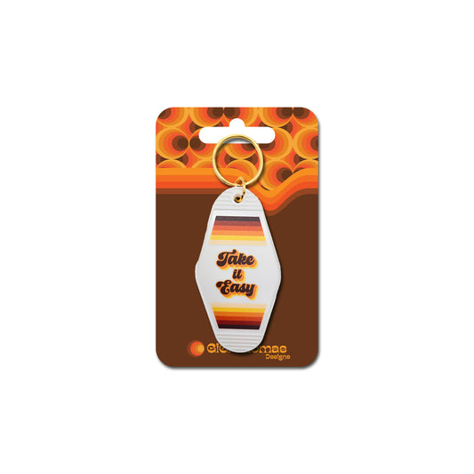 Take It Easy Motel Keychain