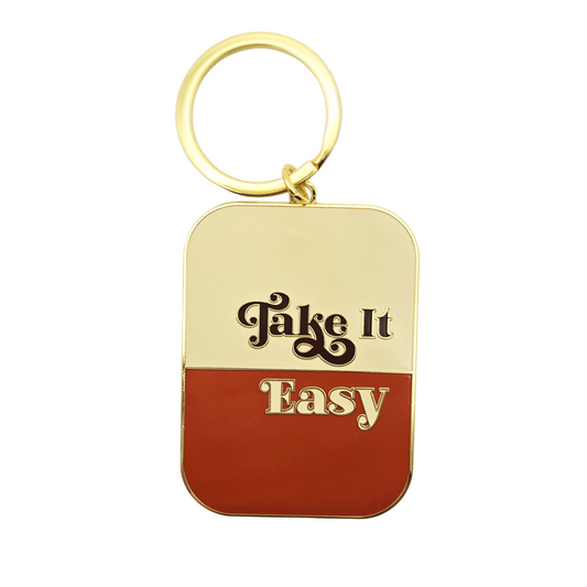Take It Easy Keychain