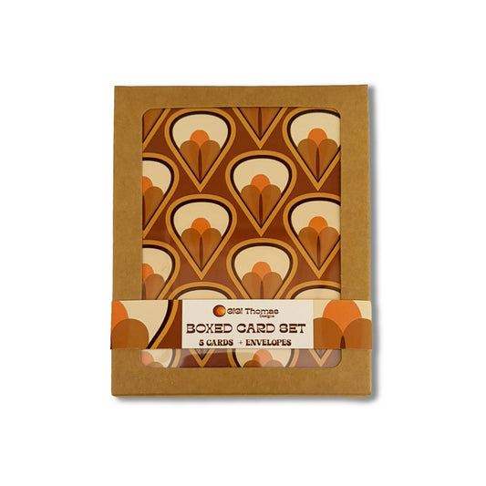Retro Boxed Card Set - Tear Drops