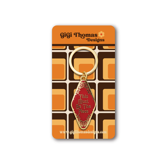 This Must Be The Place Keychain