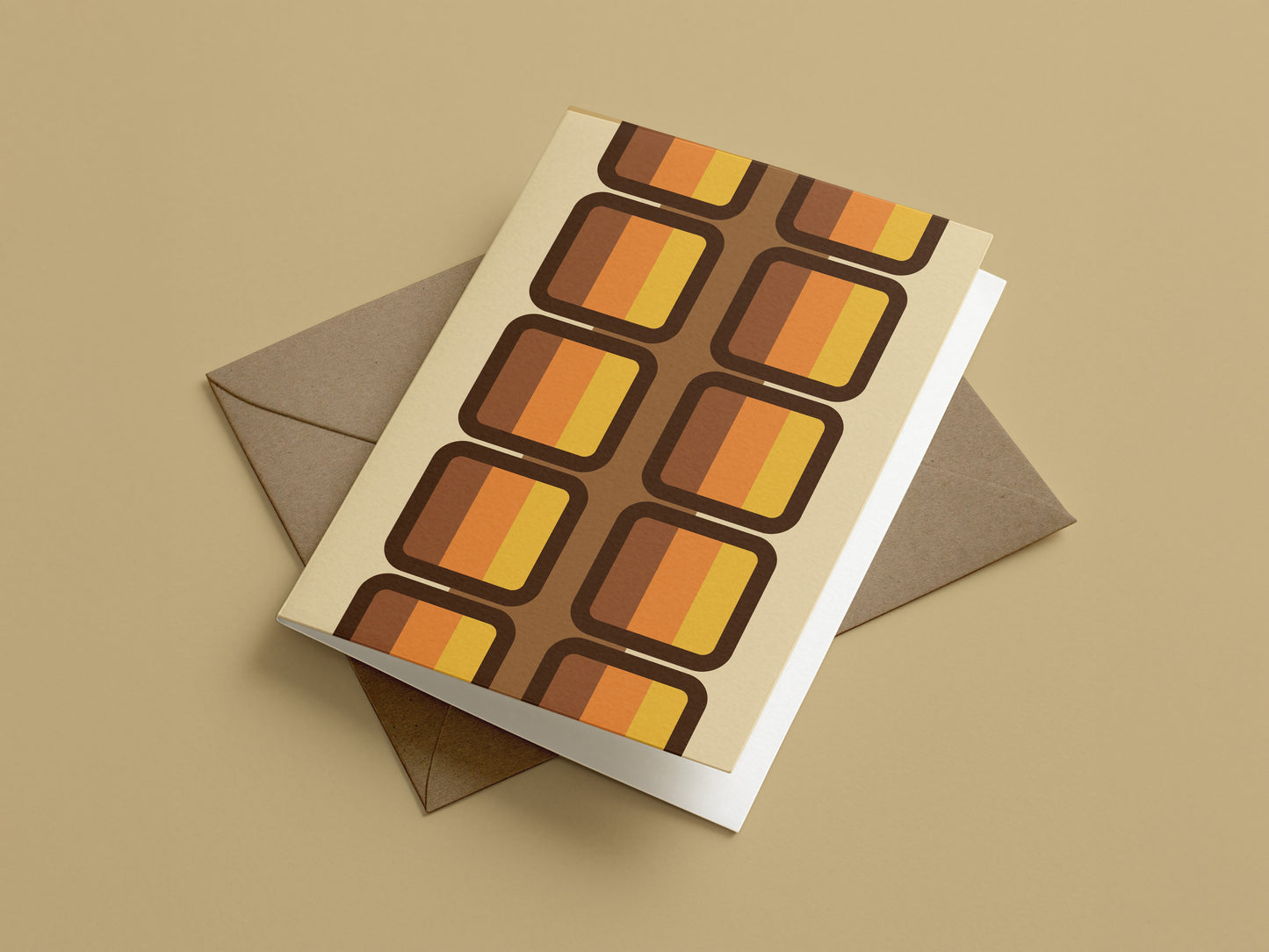 Retro Boxed Card Set - Tricolor