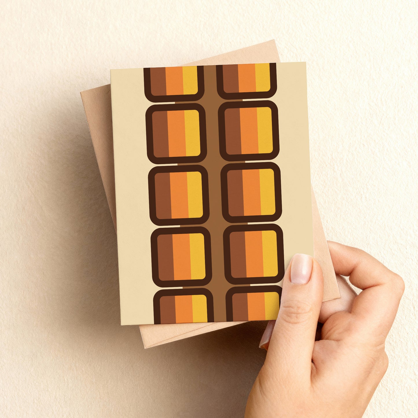 Retro Boxed Card Set - Tricolor