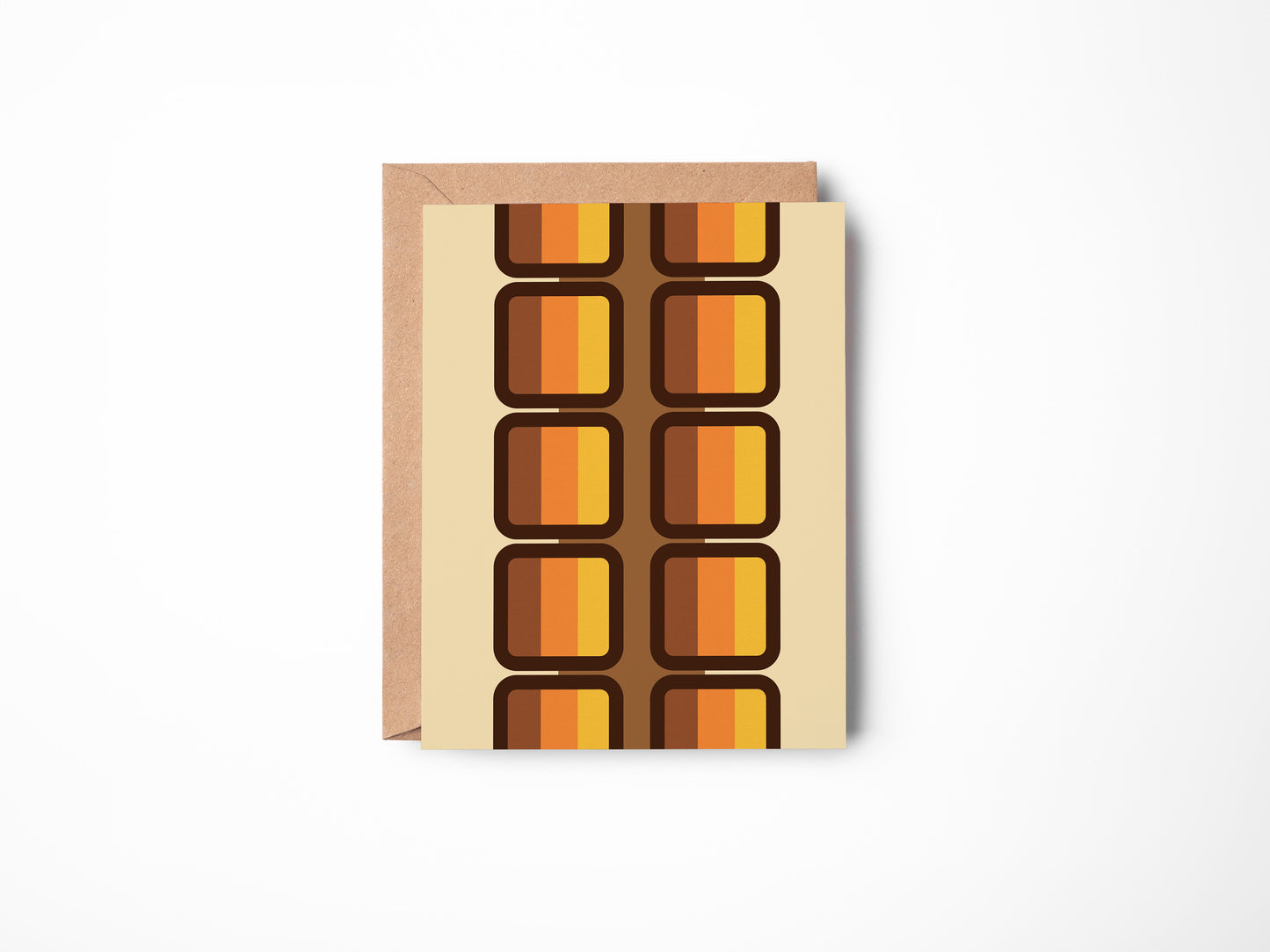 Retro Boxed Card Set - Tricolor