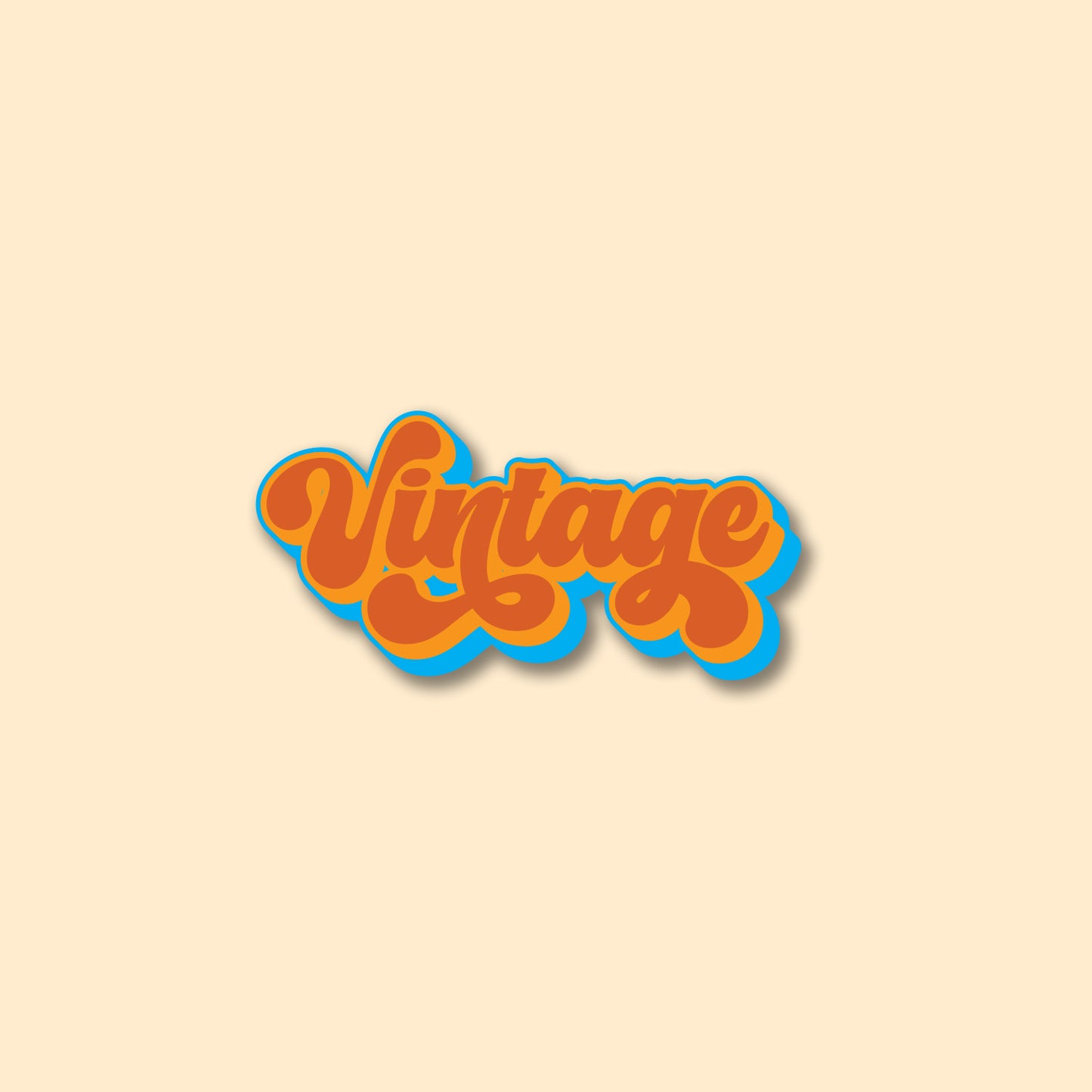 Vintage Sticker