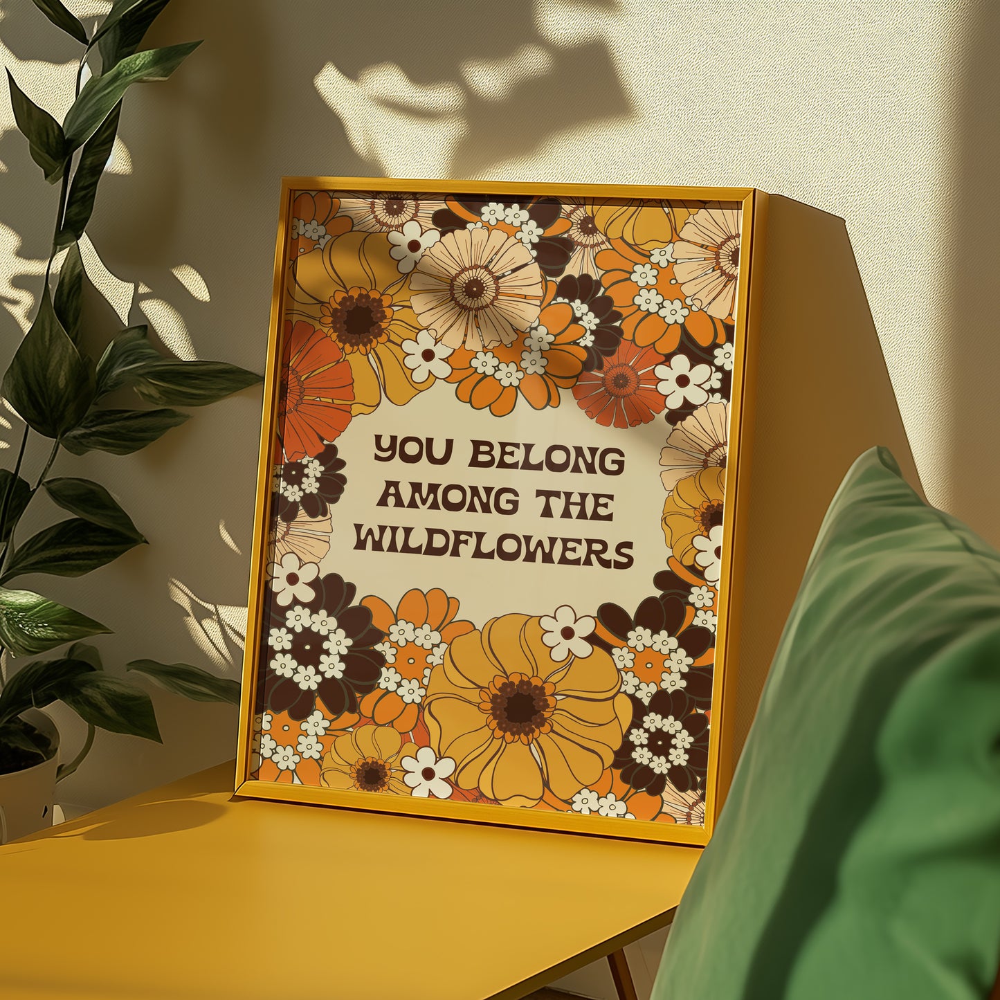 You Belong Among The Wildflowers II Print